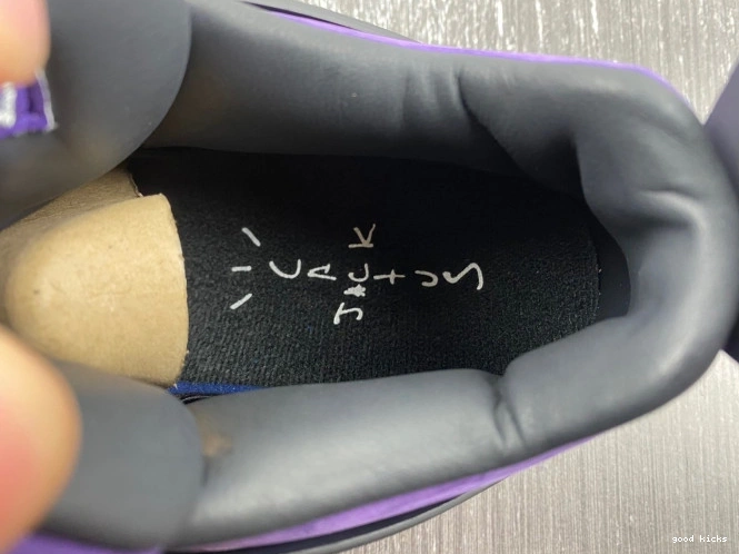 Cheap Suede Jordan Travis Air x Purple Scott 4 0714
